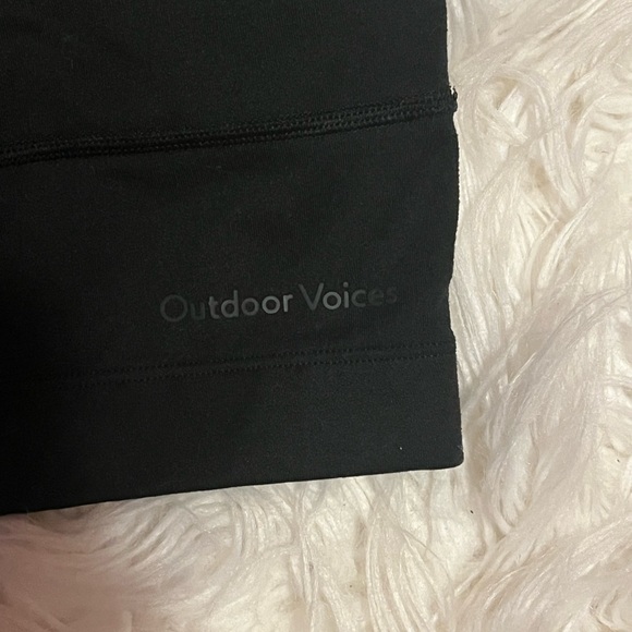 OUTDOOR VOICES Flow Crop Top Studio / Athleisure XS - Picture 4 of 6